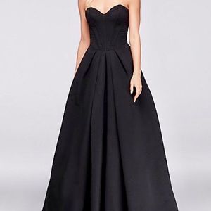 Fabulous black corset ball gown
